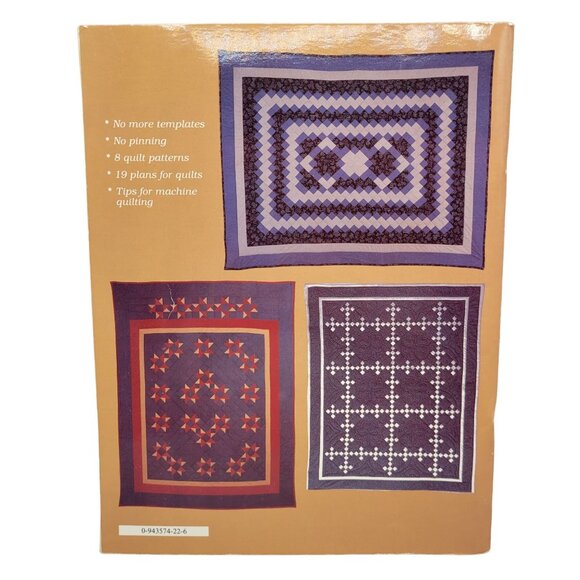 Template-Free Quiltmaking Pattern Book by Trudie Hughes Multiple Patterns B-86 - Picture 2 of 10